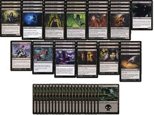 Mazzo Mono Vampiro Nero - Elite - MTG Magic the Gathering - Pronto per giocare!!!
