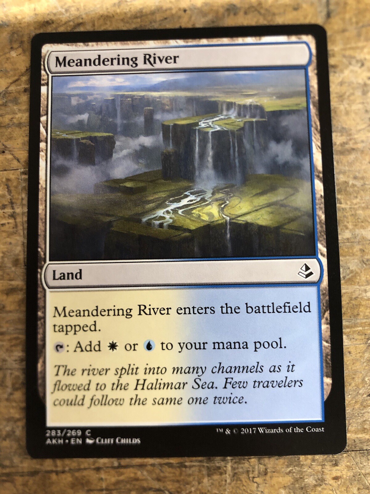 MTG Meandering River Amonkhet (AKH) Common Magic The Gathering Card #283/269