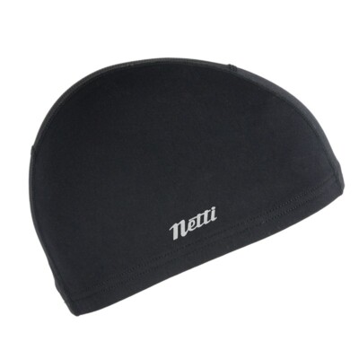 Netti Super Roubaix Winter Head Warmer Under Helmet Cycling Cap - Black
