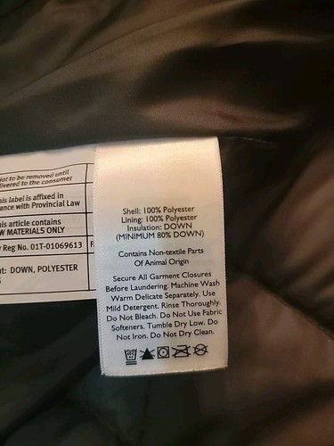 Eddie Bauer Women's Premium Goose Down Puffer Vest. Green Women's Small. - Picture 7 of 7