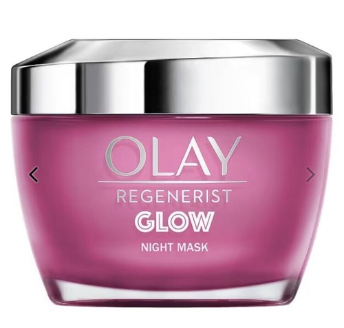 Olay Glow Regenerist Overnight Face Mask With Vitamin B3 + Peptides/50ml/ - Picture 3 of 18