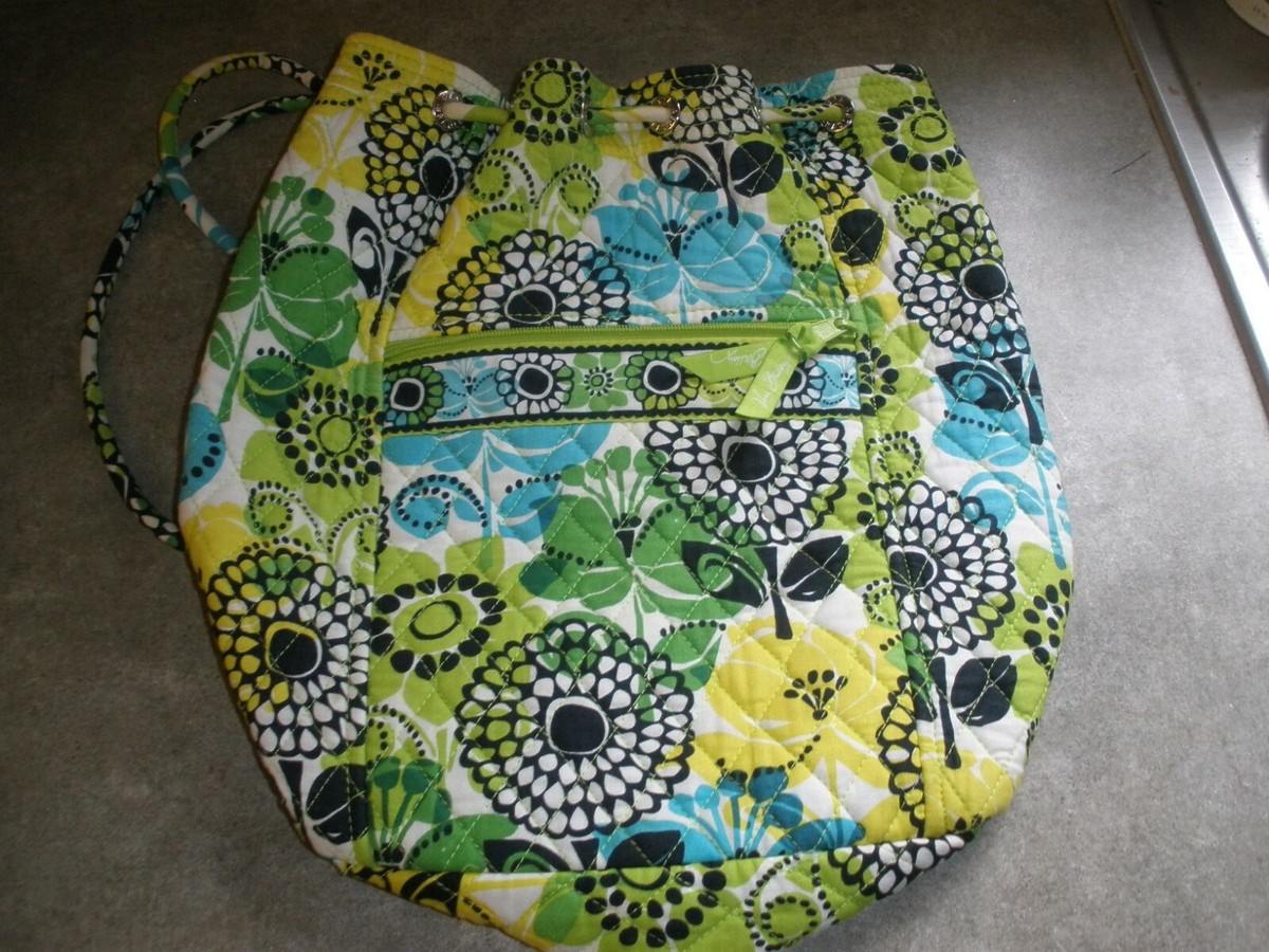 Vera Bradley Drawstring Backpack yellow. New with tag. Vera Bradley Drawstring Backpack Bags & Handbags for Women  main image 4