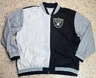 Mitchell & Ness Throwback NFL Raiders Super Bowl XVIII Champions Jacket Size 4XL