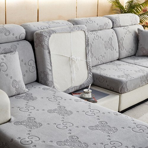 Dick Jacquard Stretch Sofa Sitz Kissenbezug Schonbezug Bezug Schnitt Couch - Bild 16 von 33