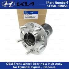 517503M050 Genuine Front Wheel Bearing & Hub Assy for Hyundai Equus Genesis