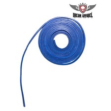 Blue Leather Lace for Chaps, Vests, Saddlebags, Arts and Crafts 6 Feet Long 