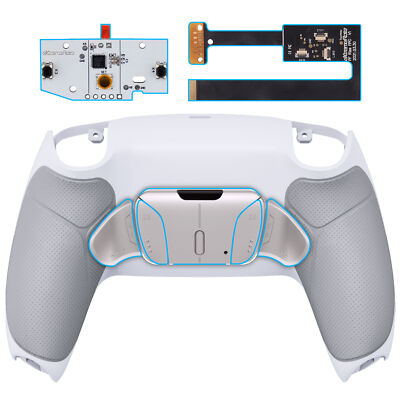 RISE4 Metall Remap Kit Upgrade Rücken Gehäuse & Taste für ps5 Controller Zubehör