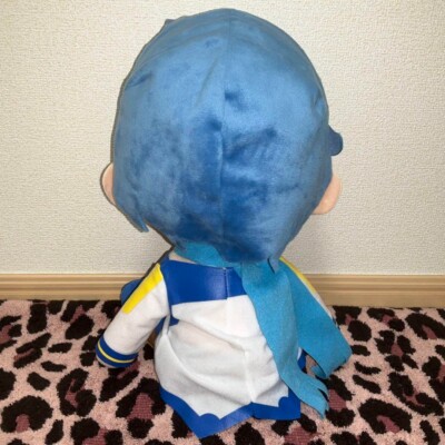 【VOCALOID】KAITO グッズ　まとめ買い Kaito Project SEKAI Brand New World Mascot Plush / Sanrio Badge