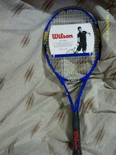 NEW Wilson US OPEN BLUE 4 3/8, 9.8oz 279g, 103in 665cm Tennis Racket Unisex