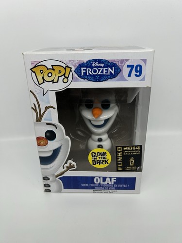 Funko Pop! 2014 Convention Exclusive Disney Frozen 79 Olaf Glow in the Dark GITD