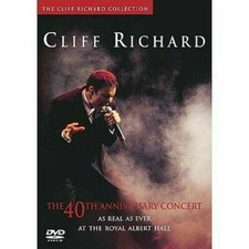 Cliff Richard: 40th Anniversary Concert DVD (2003) (RARE - BRAND NEW & SEALED!)