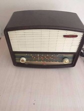 ANTIQUE COLECTABLE CAMBRIDGE PYE  VALVE RADIO COLLECTORS PIECE OR PROP HIRE