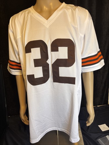 Jim Brown von den Cleveland Browns signiertes Fußballtrikot mit Echtheitszertifikat - Bild 6 von 6