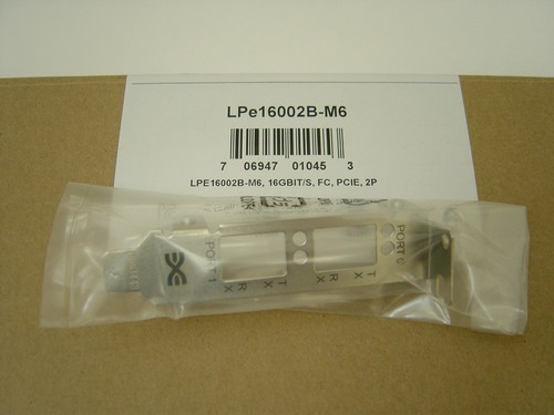 Short OEM Profile Bracket for Emulex LPe32002-M2, LPe16002B-M6, FC 2P & LPe12002 - Afbeelding 2 van 4