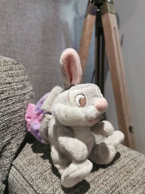 Disney Store Plüsch Klopfer im Osterei Wende Hasen Ei selten 