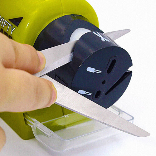 Messerschärfer Elektrischer Messerschleifer Allesschärfer Scheren Schleifgerät ~