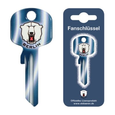 Eisbären Berlin Fanschlüssel Schlüssel Schlüsselrohling