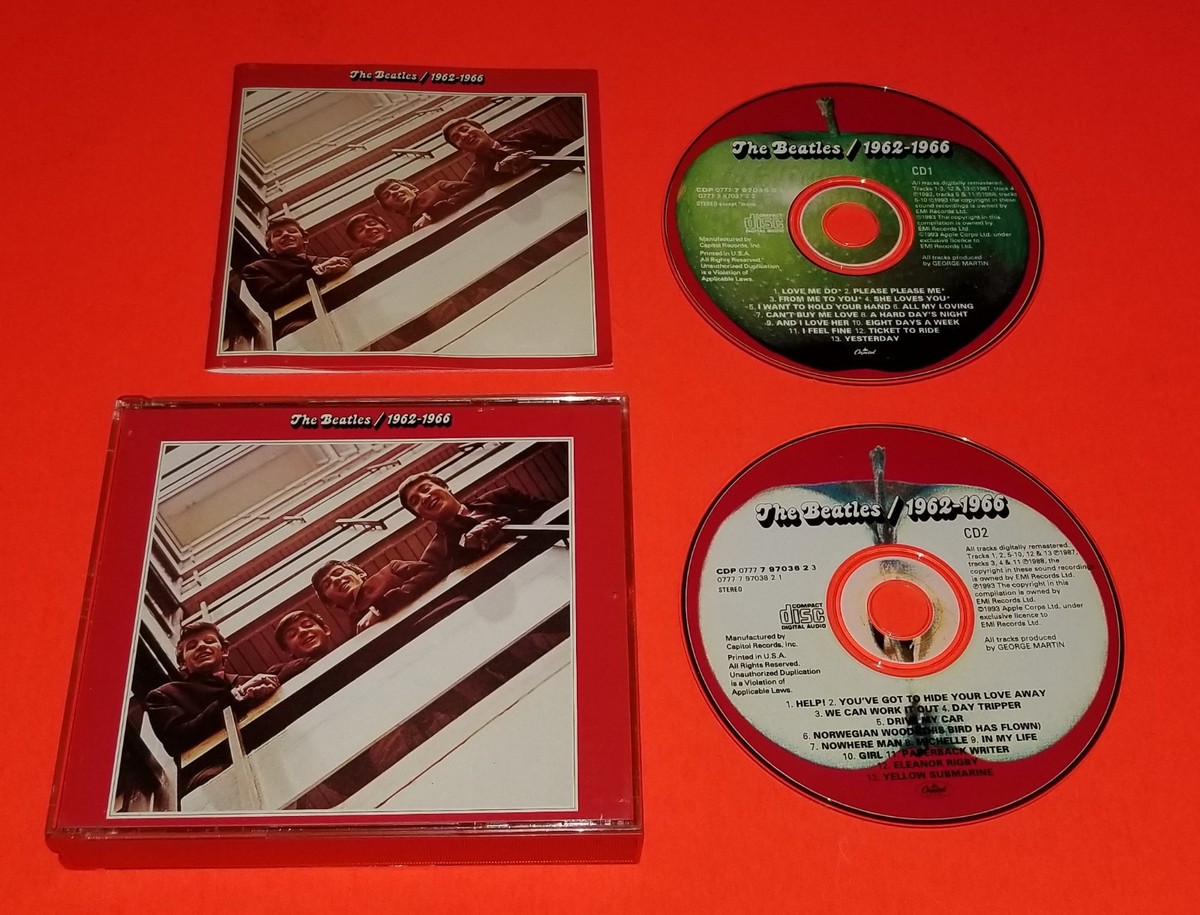 The Beatles / 1962 - 1966 - 2 CD Set Complete with Booklet in nice 