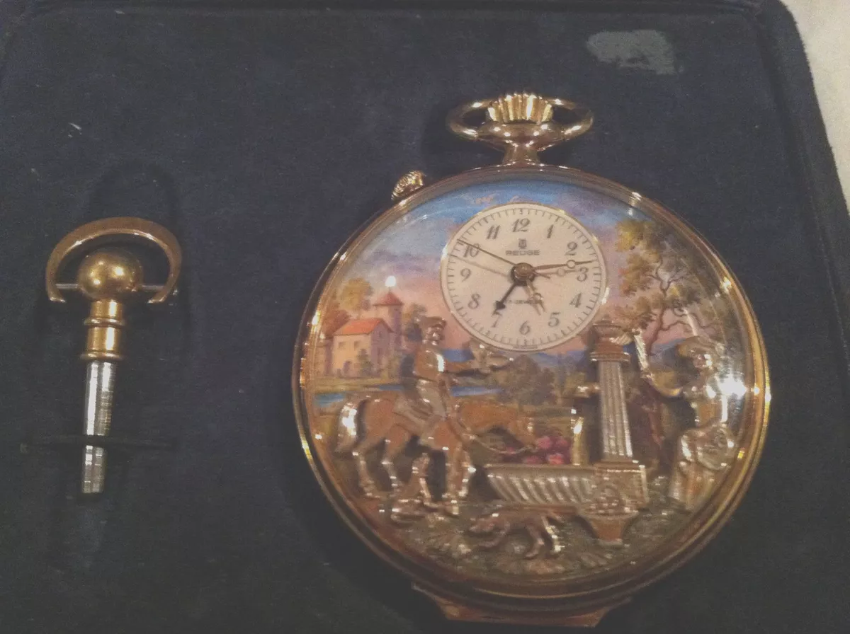 Reuge musical pocket watch clearance