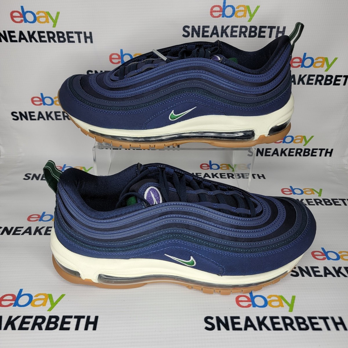 Nike Air Max 97 QS Obsidian George Green WOMEN'S 12 MEN'S DR9774 400