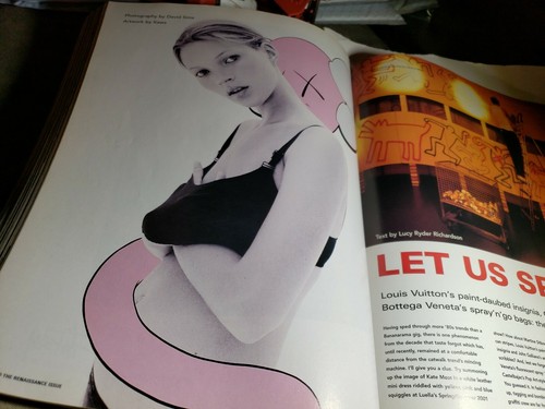 Kate Moss X Kaws Magazine I.D 2001 Uk Imported Dazed Complex Fader - 第 3/11 張圖片