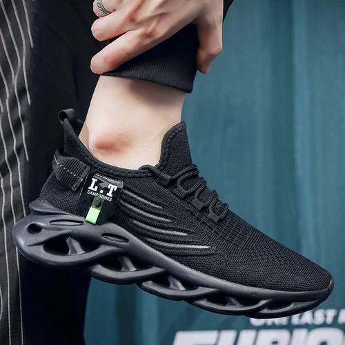 Herren Slipper Laufschuhe Atmungsaktiv Leicht Mode Rutschfest Turnschuhe - Bild 24 von 27