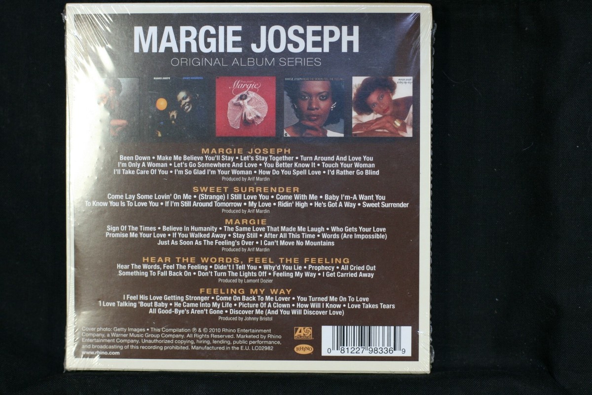 Margie Joseph ‎– Original Album Series 5x CD - New Sealed CD
