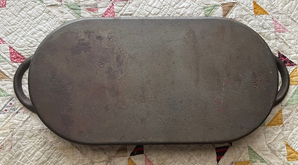 VINTAGE CAST IRON SPORTSMAN COVER GRIDDLE eBay