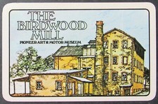 Birdwood Mill Pioneer Art & Motor Museum Single Swap Playing Card 