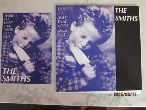 Smiths There is a Light That Never Goes Out French Repro Pic Sleeve White Vinyl - Picture 2 of 5