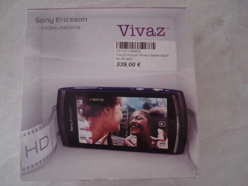 Sony Ericsson U5i VIVAZ Handy schwarz