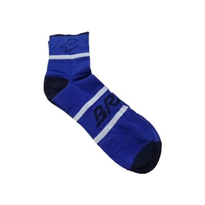 1 Paar Socken Ciclismo Briko Blu Radsocken Größe 37/41