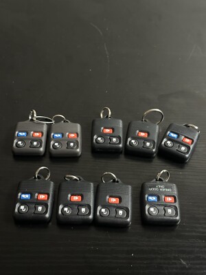 Mixed lot  of 9 Ford Lincoln Mercury  F8DB-15K601-AA and another 4 Button Key 