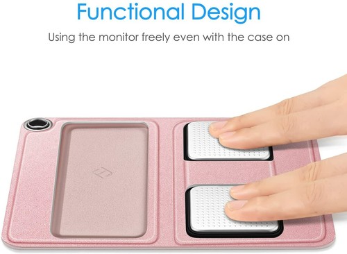 For Alivecor Kardia Mobile EKG Heart Monitor Protective Case Leather Carry Cover - Picture 12 of 14