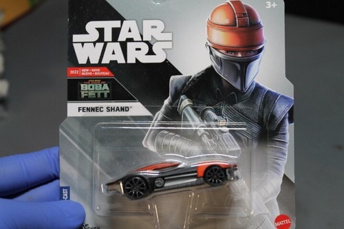 Star Wars Hot Wheels 3 Stück Bo Katan, Fennec Shand, The Mandalorian - Bild 4 von 7