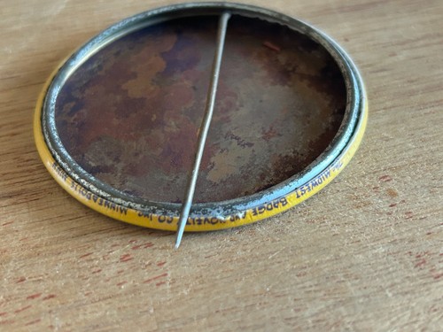 Spilla distintivo fondo ricerca cuore bottone Odd Fellows 1952 vintage Minnesota - Foto 7 di 16