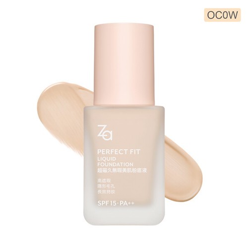 SHISEIDO ZA Perfect Fit Liquid Foundation SPF15 PA++ 25ml - Picture 3 of 6