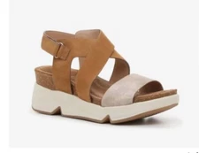 SOFFT Chardy Leather Wedge Sandal Size 9