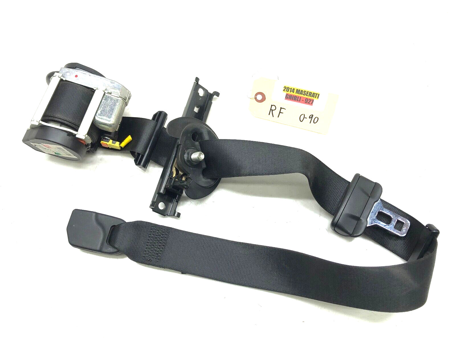 2014-2017 MASERATI GHIBLI RIGHT PASSENGER FRONT SEATBELT RETRACTOR OEM.