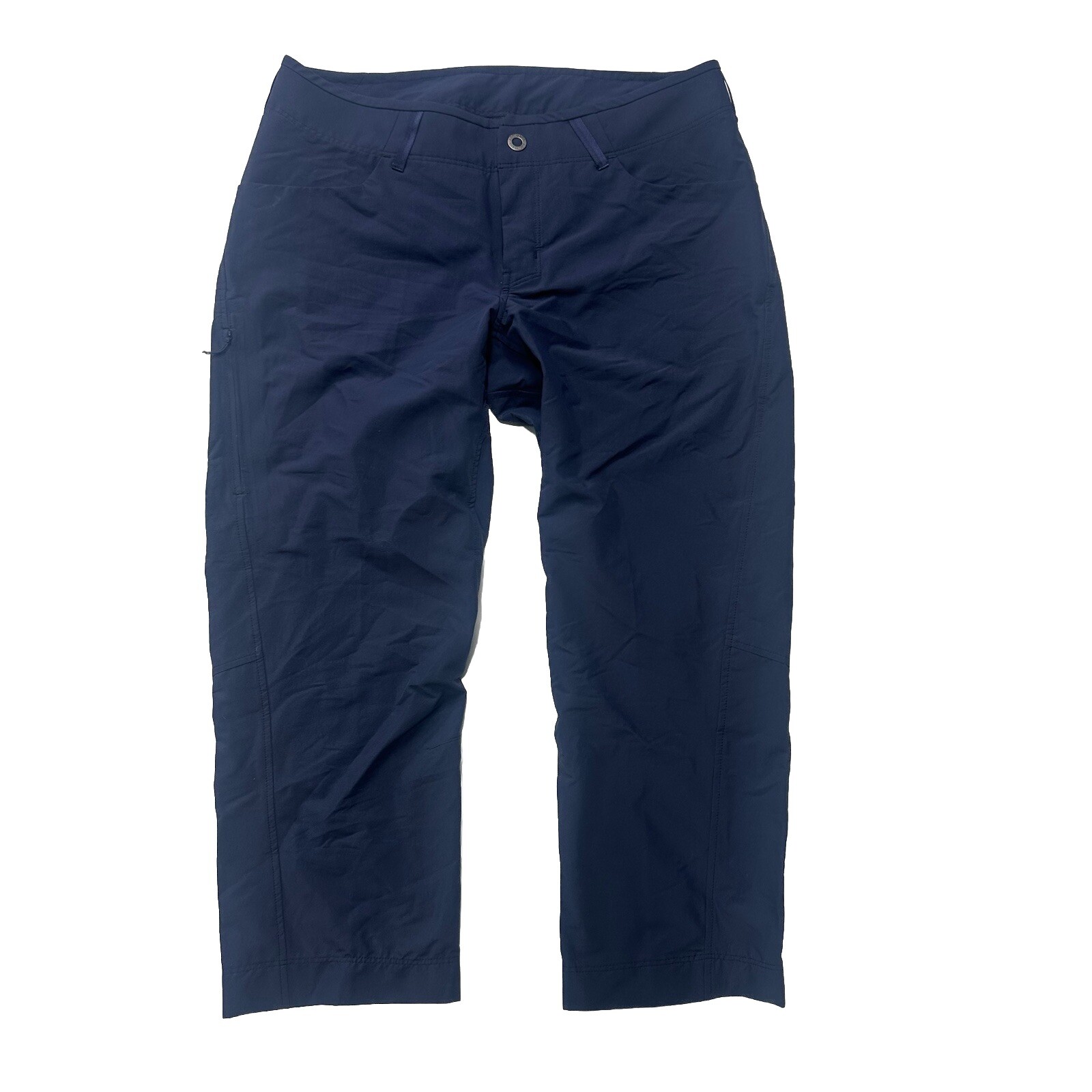 ARC'TERYX Pantalone Arc’teryx donna 6 blu navy Creston Capri leggero ordito elasticizzato tg 32
