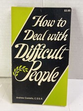 How to Deal with Difficult People - Andrew Costello (1980, Paperback)