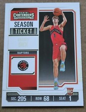 2023-24 Panini Contenders GRADEY DICK RC #71 SEASON TICKET ROOKIE CARD Toronto. rookie card picture