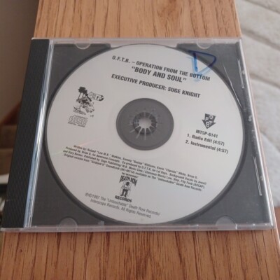 O.F.T.B. Operation From The Bottom Body And Soul CD 1997 Single Rap Hip Hop 