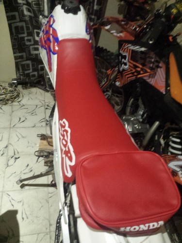 🔴 🔵 Tank decals Seat Cover and Rear Render BAG for Honda XR250R xr 250 1995 🌎 - Picture 5 of 12