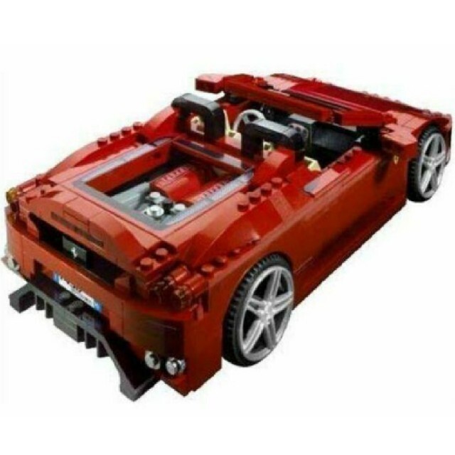 Lego Racers 8671 Ferrari F430 Spider 1:17 (2006) RARE FROM