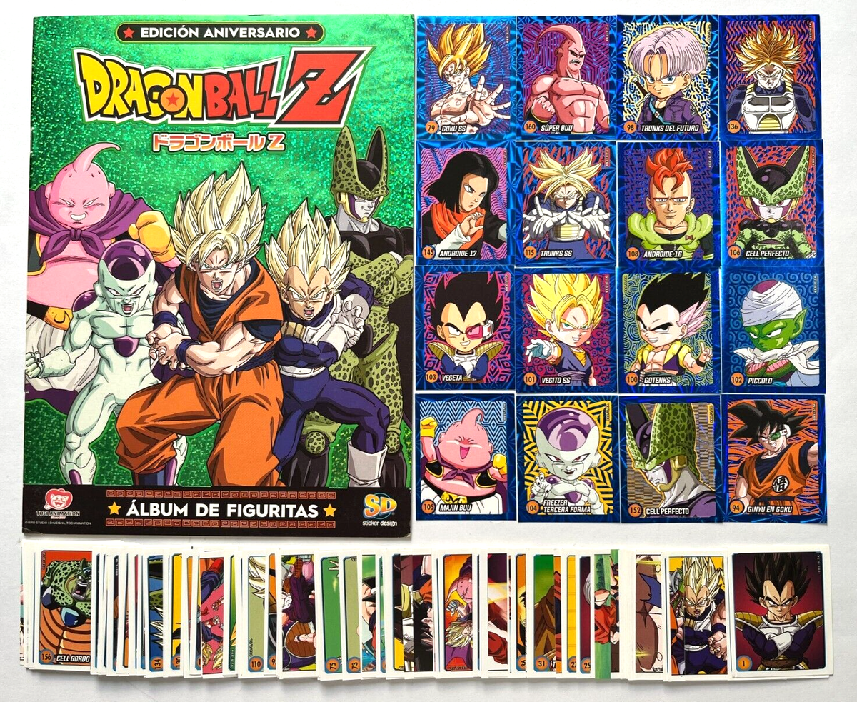 DRAGONBALL Z プロマイド 8枚セット ALBUM DRAGON BALL Z Aniversary Edition Full Set 180/180 ARGENTINA