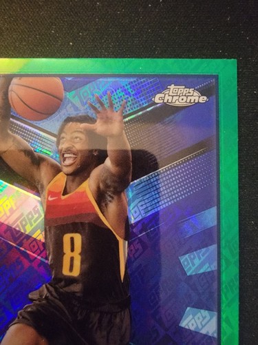 BRICE SENSABAUGH 2023-24 Topps Chrome GREEN TOPPS LOGO REFRACTOR ROOKIE RC MINT - Picture 3 of 6