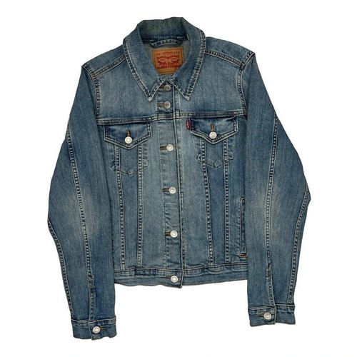Levis Denim Jacket - Large Blue Cotton