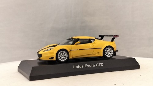 Kyosho 1/64 Lotus Evora GTC Yellow Diecast Car Model Free Shipping New - Picture 3 of 12
