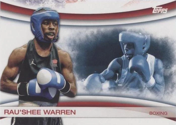 2012 Topps U.S. Olympic Team and Olympic Hopefuls - Rau'shee Warren #OLY-5